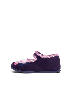 chaussons fille ballerines imprimees stitch - disney rose fille