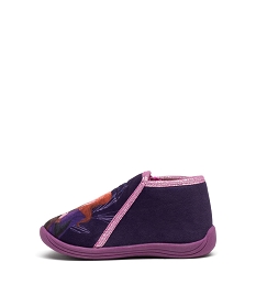 chaussons fille bottillons a zip la reine des neiges - disney violetE006501_3