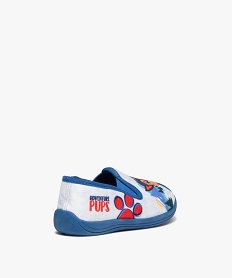 pantoufles garcon imprimes en velours - pat patrouille grisE006901_4
