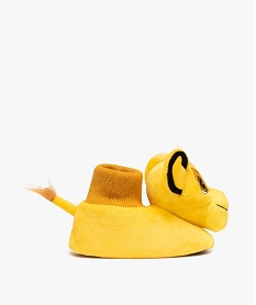 GEMO Chaussons fille en volume Nala - Roi Lion jaune standard