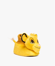 chaussons fille en volume nala - roi lion jauneE007301_2