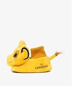 chaussons fille en volume nala - roi lion jauneE007301_3