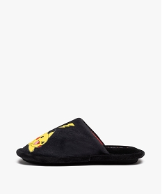 chaussons garcon en velours a enfiler - pokemon noirE007701_3