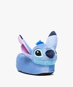 chaussons fille pantoufle en forme stitch - disney bleu standardE009101_2