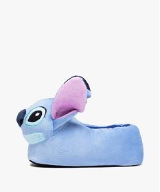 chaussons fille pantoufle en forme stitch - disney bleu standardE009101_3