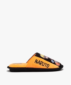 chaussons garcon mules plates en velours - naruto noirE009801_1