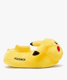 chaussons garcon en volume pikachu - pokemon jauneE010301_1