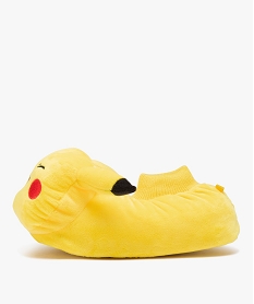 chaussons garcon en volume pikachu - pokemon jauneE010301_3