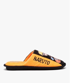 chaussons homme imprimes et moelleux en velours - naruto orangeE011201_1