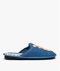 chaussons homme mules imprimees - simpsons multicoloreE011701_1