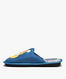 chaussons homme mules imprimees - simpsons multicoloreE011701_3