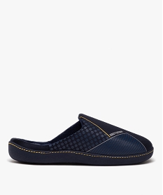 chaussons homme mules confort details en relief - isotoner bleuE012401_1