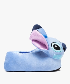 GEMO Chaussons femme en volume tête de Stitch - Disney bleu standard