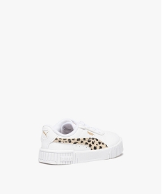 baskets bebe fille unies a lacets detail fantaisie - puma blanc baskets et tennisE019201_4