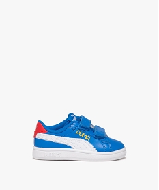 baskets bebe garcon unies a double scratch - puma bleu baskets et tennisE019301_1