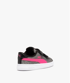 baskets fille pailletees avec double scratch - puma noirE019401_4