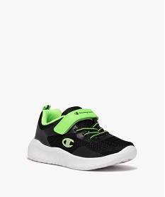 baskets garcon bicolores style running a scratch - champion noir basketsE020801_2