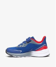 baskets garcon en velcro style running - fila bleuE020901_3