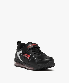 baskets garcon a scratch a semelle bulle dair - airness noir basketsE021201_2
