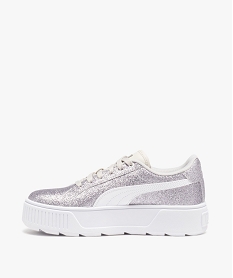 baskets femme pailletees a semelle plateforme - puma grisE021701_3