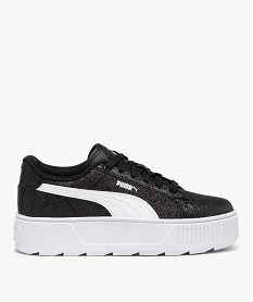 baskets femme pailletees a semelle plateforme - puma noirE021801_1