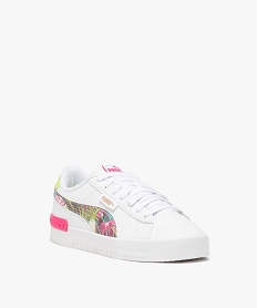 baskets fille a lacets avec detail tropiques - puma blanc basketsE022201_2