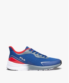 bakets garcon en velcro style running - fila bleuE023401_1