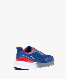 bakets garcon en velcro style running - fila bleu basketsE023401_4