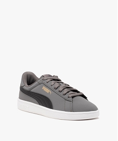 baskets homme smash v2 - puma gris standard baskets pumaE023801_2