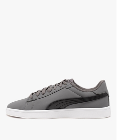 baskets homme smash v2 - puma gris standard baskets pumaE023801_3