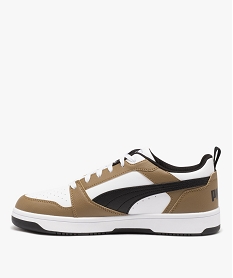 baskets homme tricolores a lacets style retro - puma blancE023901_3