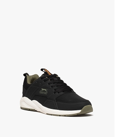 baskets homme unies a lacets style running - slazenger vertE025301_2