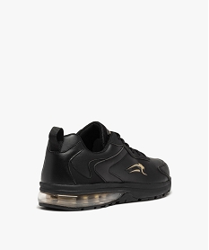 baskets homme unies a semelle bulle dair - airness noirE025601_4
