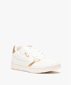 baskets femme a lacets avec details metallises - fila blanc baskets filaE026601_2