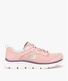 baskets femme running a paillettes - skechers rose baskets skechersE027701_1