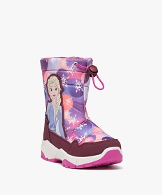 apres-ski fille imprimes reine des neiges - disney violetE028801_2