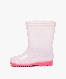 bottes de pluie fille a paillettes - pat patrouille roseE029001_3