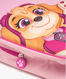 sac a dos en toile avec devant rigide fille - pat patrouille rose standardE030501_3