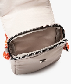 pochette en toile avec anse cordon fille beigeE030801_4
