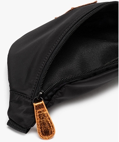 sac banane en toile avec motif paillete fille noirE030901_3