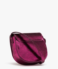sac paillete forme besace avec bandouliere fille violetE031101_2