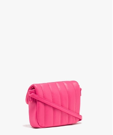 sac besace matelasse fille roseE031401_2