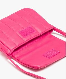 sac besace matelasse fille roseE031401_3
