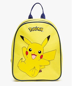 GEMO Sac à dos en toile avec motif Pikatchu enfant - Pokemon Jaune