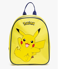 GEMO Sac à dos en toile avec motif Pikatchu enfant - Pokemon jaune standard