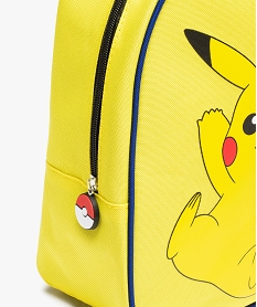 sac a dos en toile avec motif pikatchu enfant - pokemon jauneE032601_3