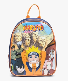 sac a dos en toile avec motif manga enfant - naruto bleu sacs et cartablesE032901_1