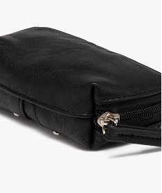 porte-monnaie avec clous metalliques femme noir porte-monnaie et portefeuillesE034101_2