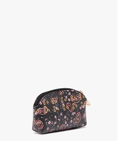 porte-monnaie a motifs fleuris femme noir porte-monnaie et portefeuillesE034501_2