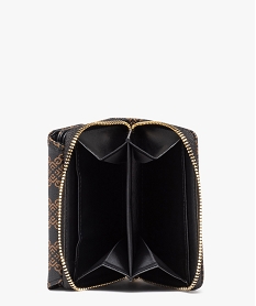 porte-monnaie imprime femme noir porte-monnaie et portefeuillesE035501_4